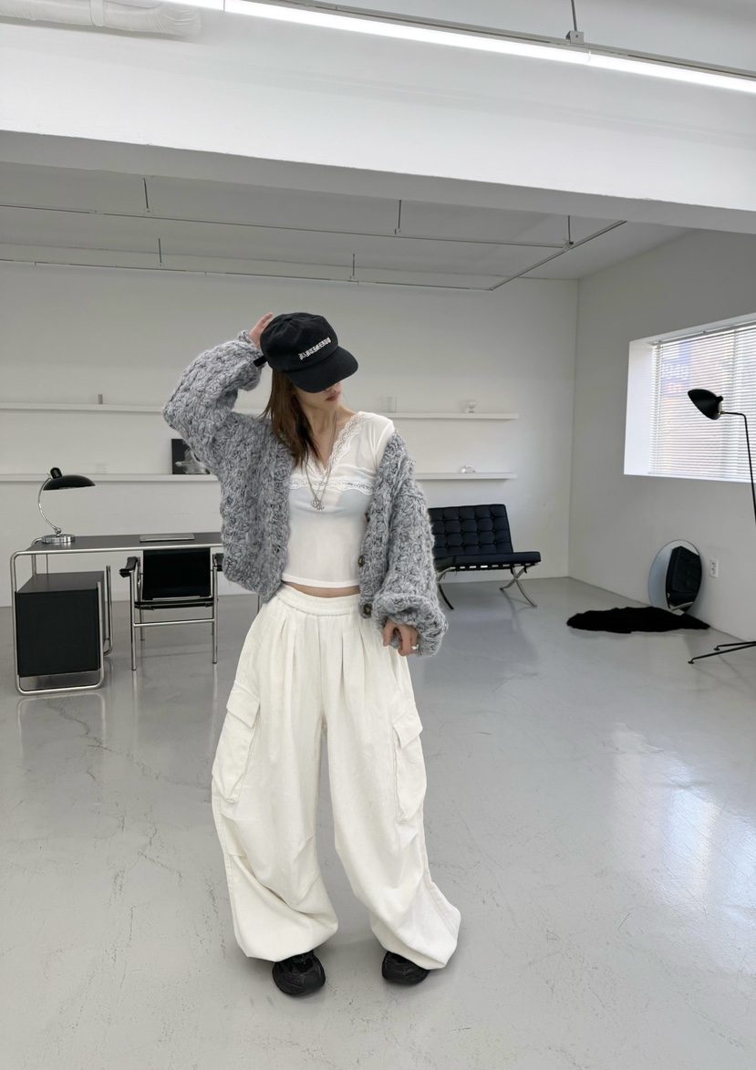 DENVER韓國直郵女裝新款真品熱賣人氣時尚推薦休閑開衫DENVER開衫圖色2