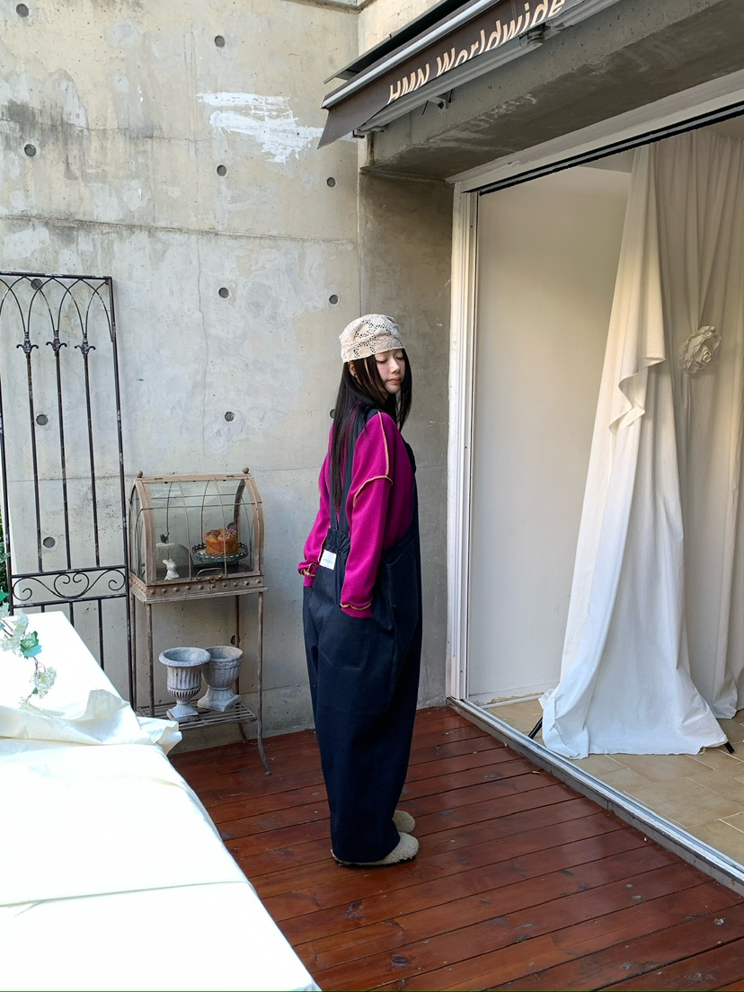 MAISONDEGLORY東大門代購女裝新品推薦時尚真品休閑背帶褲Maison de glory背帶褲