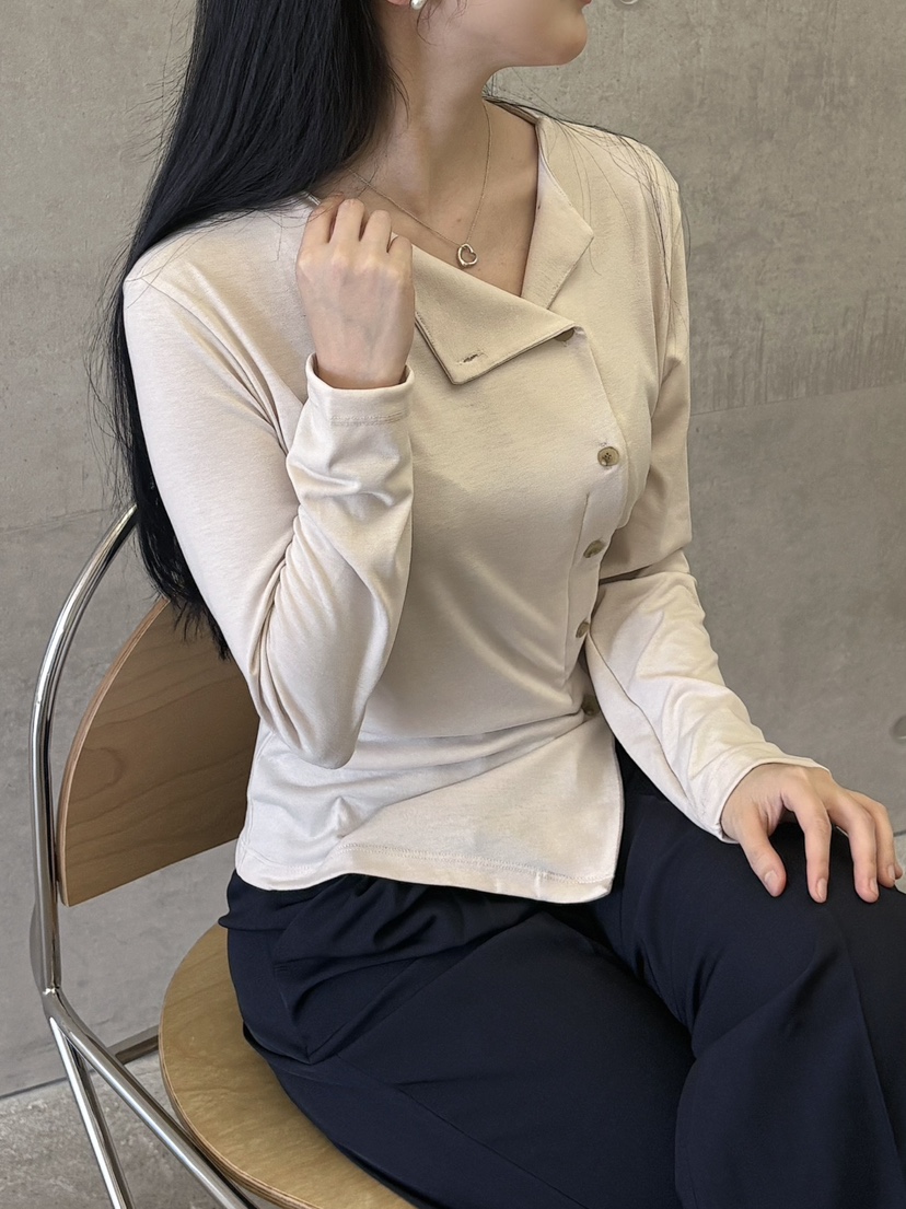 HERME韓國直郵女裝新品時尚休閑人氣真品推薦熱賣長袖T恤HERME長袖T恤