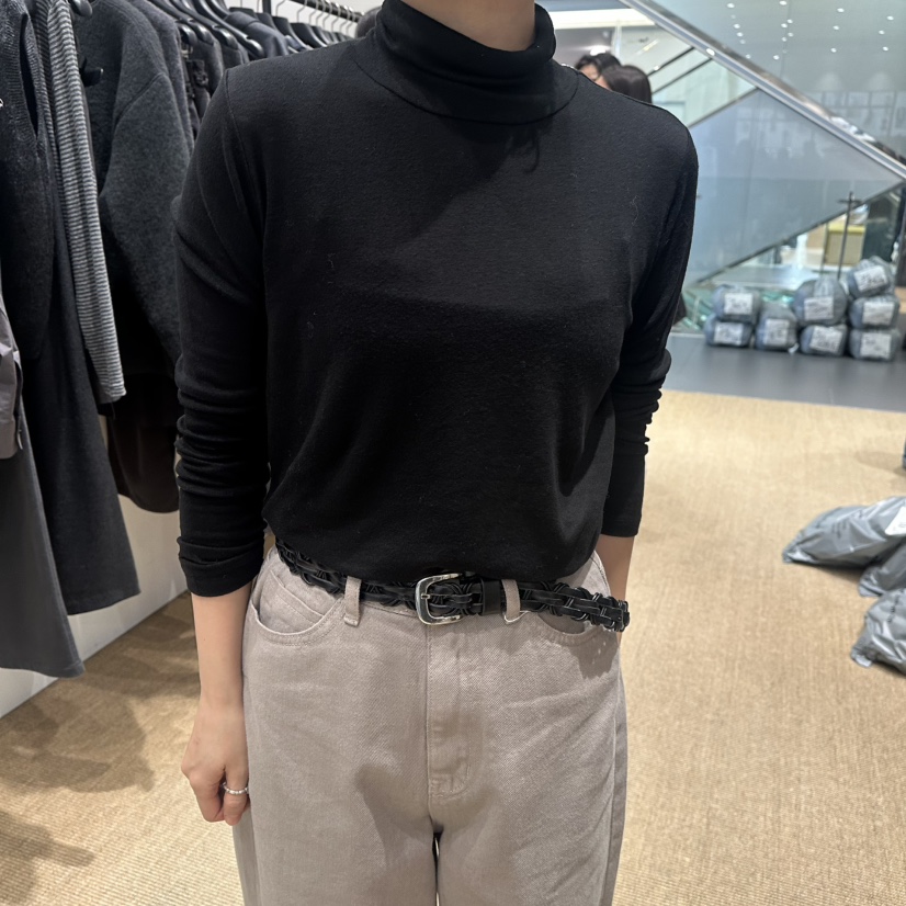 FEBRUARY 11韓國代購女士新品休閑熱賣真品時尚推薦長袖T恤FEBRUARY 11長袖T恤圖色5黑色