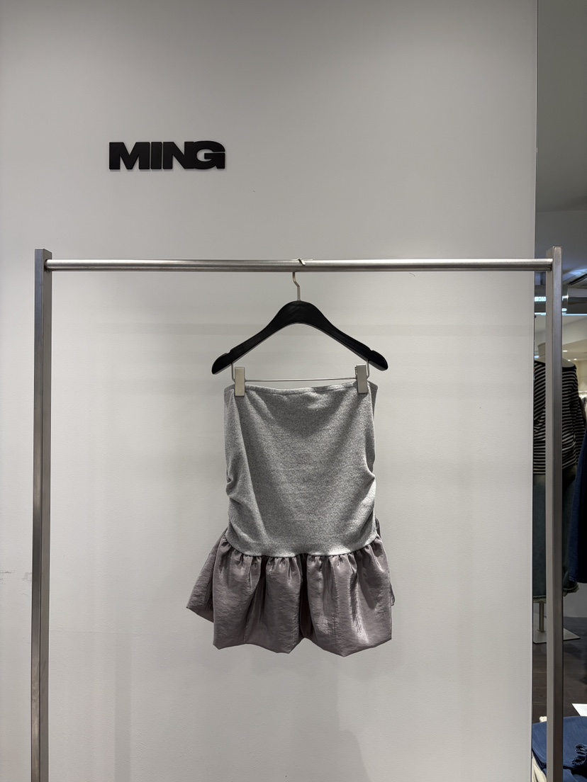 MING/MENG韓國直郵女裝新款時尚人氣真品吊帶背心荷葉邊MING/MENG吊帶/背心