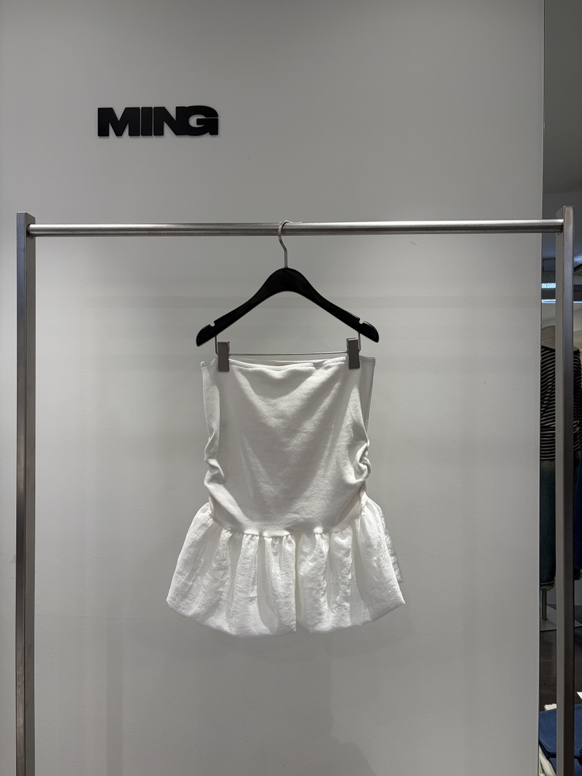 MING/MENG韓國直郵女裝新款時尚人氣真品吊帶背心荷葉邊MING/MENG吊帶/背心圖色1