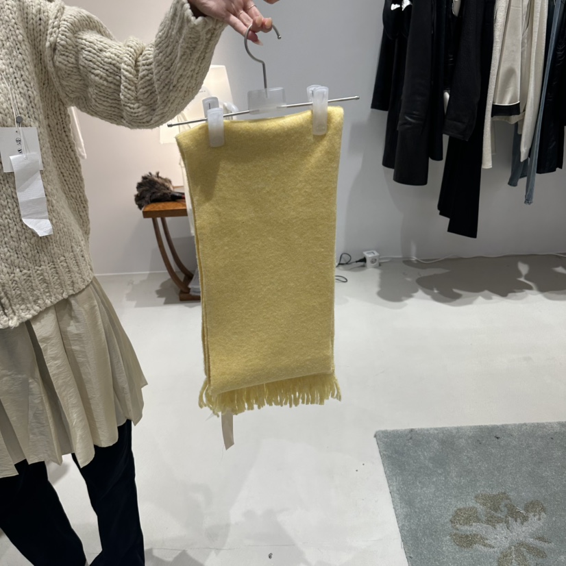 ARCHIVE PIECE韓國直郵女裝新品人氣時尚圍巾披肩流蘇圍巾ARCHIVEPIECE TAG圍巾/披肩