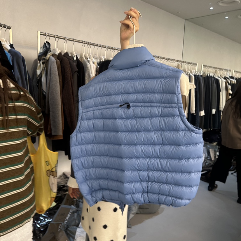 DOUBLE STANDARD/LE SMOKING/MAISONSTAFF東大門實拍女士新品休閑馬甲鴨絨MAISONSTAFF馬甲
