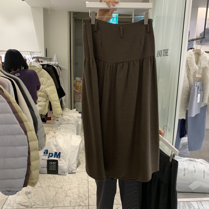 VENIR-A韓國代購女裝新品人氣時尚熱賣真品半身裙中短裙VENIR-A半身裙/中短裙