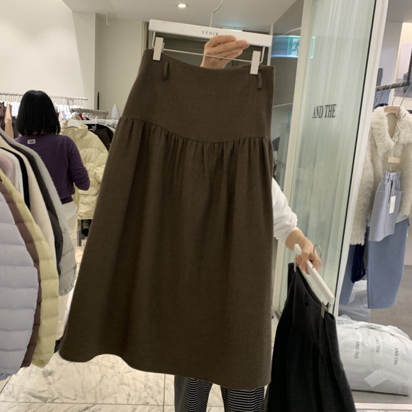 VENIR-A韓國代購女裝新品人氣時尚熱賣真品半身裙中短裙VENIR-A半身裙/中短裙圖色2