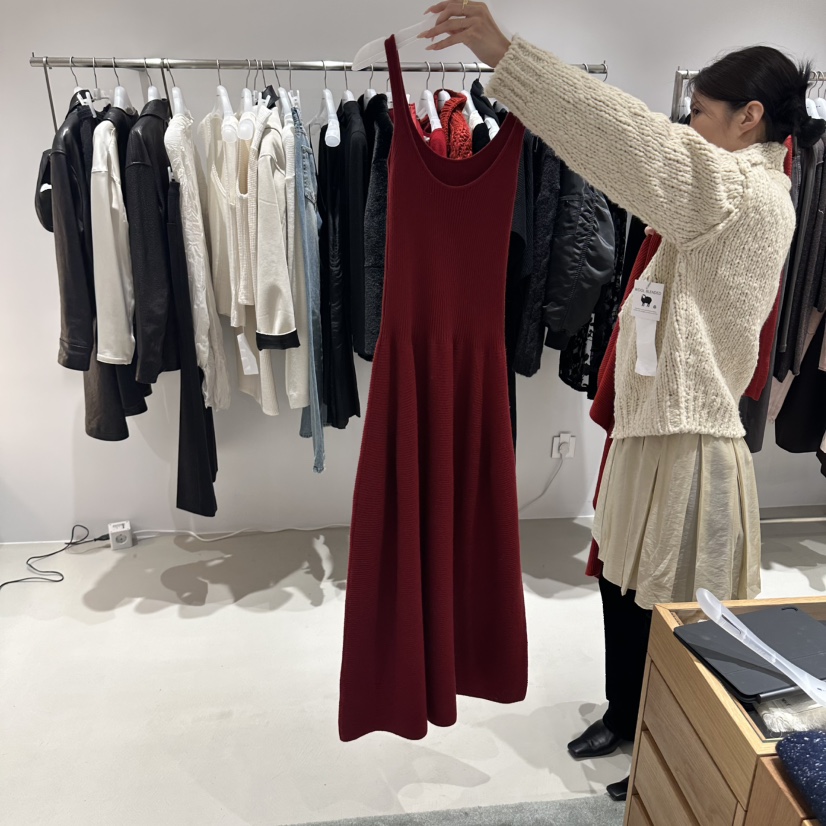 ARCHIVE PIECE東大門直郵女裝新款推薦熱賣休閑連衣裙OPSARCHIVEPIECE TAG連衣裙
