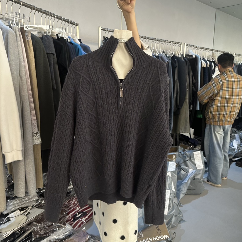 DOUBLE STANDARD/LE SMOKING/MAISONSTAFF東大門代購女士新品真品針織衫MAISONSTAFF針織衫圖色3