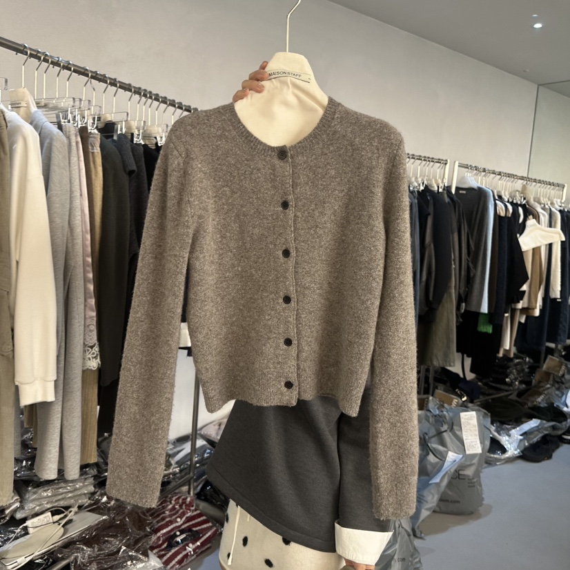 DOUBLE STANDARD/LE SMOKING/MAISONSTAFF韓國代購女士新品時尚開衫MAISONSTAFF開衫圖色2