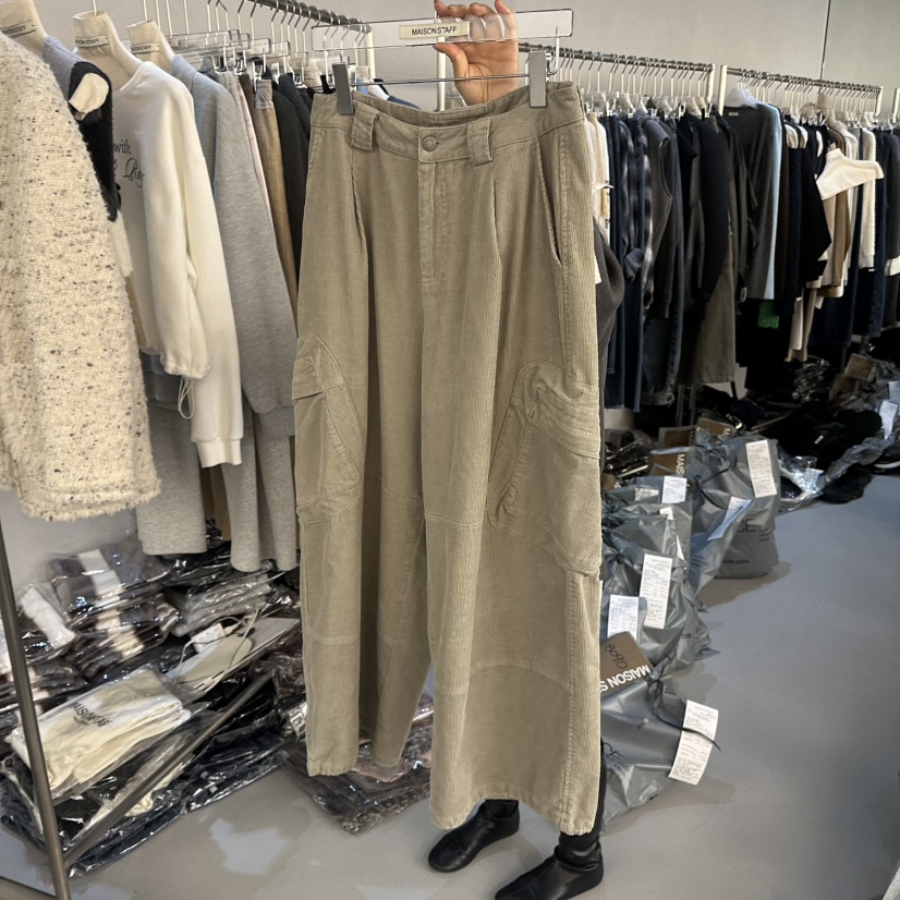 DOUBLE STANDARD/LE SMOKING/MAISONSTAFF東大門直郵女士新品休閑休閑褲MAISONSTAFF休閑褲圖色1