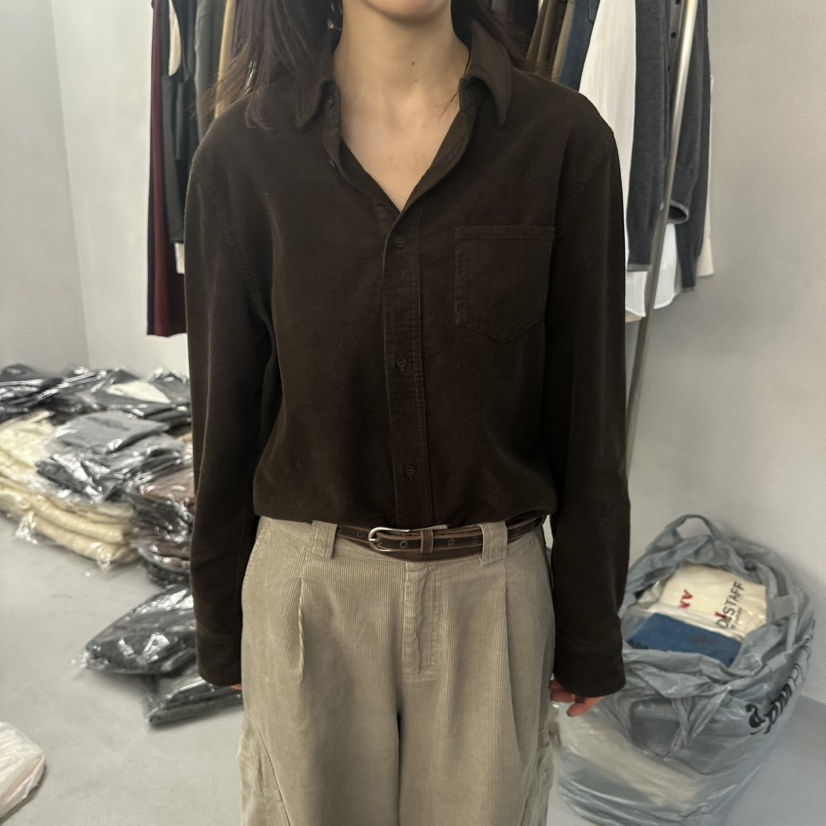 DOUBLE STANDARD/LE SMOKING/MAISONSTAFF東大門直郵女士新品時尚襯衫蕾絲衫MAISONSTAFF襯衫/蕾絲衫圖色3