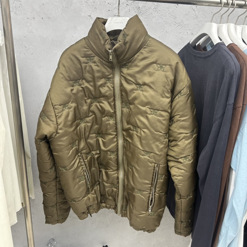 SIXTEEN韓國代購女裝新品熱賣人氣時尚推薦短款棉服絲帶棉SIXTEEN短款棉服圖色1