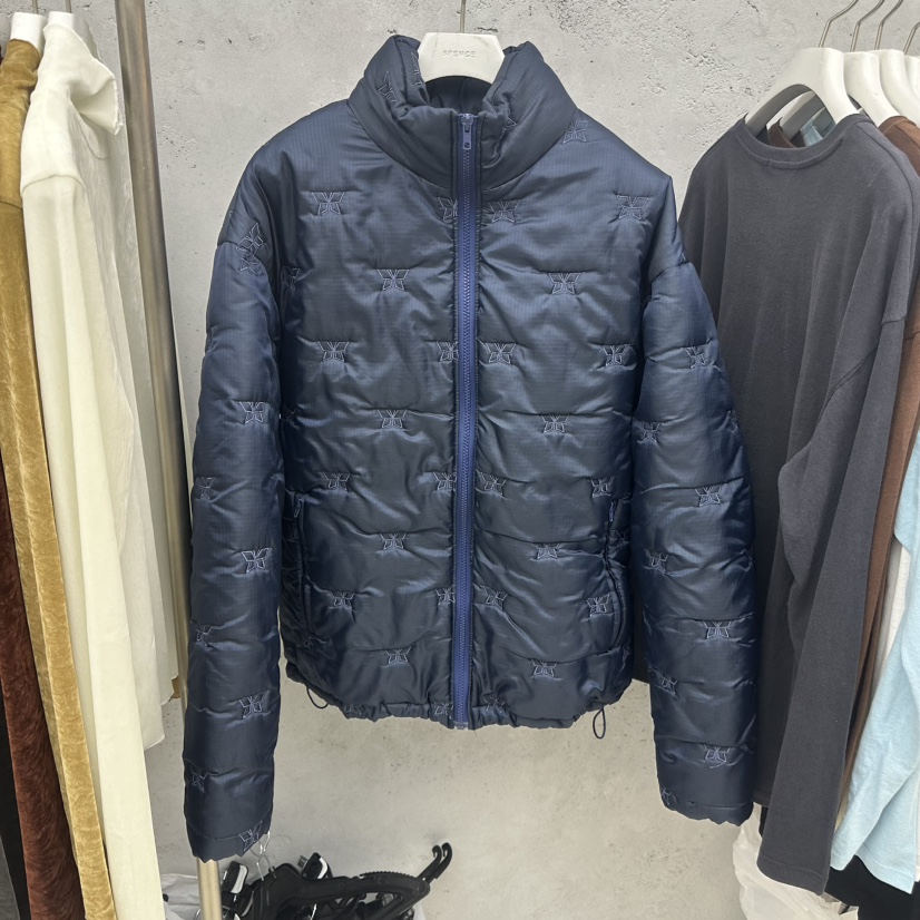 SIXTEEN韓國代購女裝新品熱賣人氣時尚推薦短款棉服絲帶棉SIXTEEN短款棉服圖色2