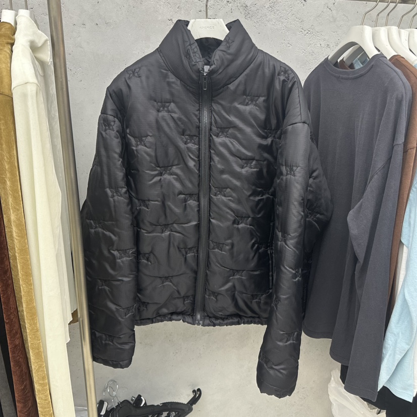SIXTEEN韓國代購女裝新品熱賣人氣時尚推薦短款棉服絲帶棉SIXTEEN短款棉服圖色3