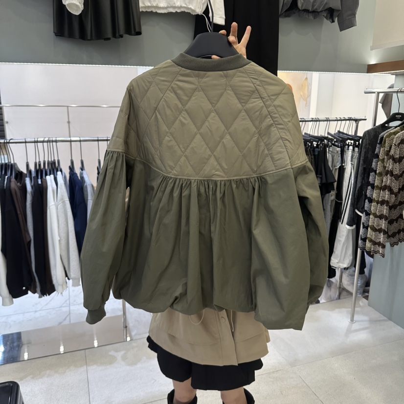 BAKHA東大門實拍女士新品推薦時尚真品熱賣人氣休閑夾克絎縫CHARLES THE SECOND/CHEAP-CHIC夾克