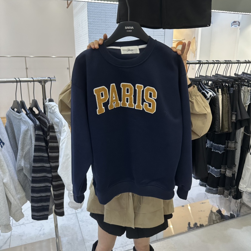 BAKHA東大門代購女士新品休閑熱賣時尚真品人氣推薦衛衣CHARLES THE SECOND/CHEAP-CHIC衛衣圖色2