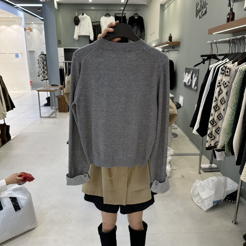 BAKHA東大門實拍女裝新品時尚休閑熱賣人氣真品推薦開衫開襟CHARLES THE SECOND/CHEAP-CHIC開衫