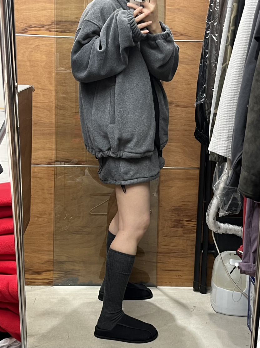 BEAMING SEOUL韓國代購女士新品休閑熱賣時尚夾克抓絨拉鏈BEAMING SEOUL夾克