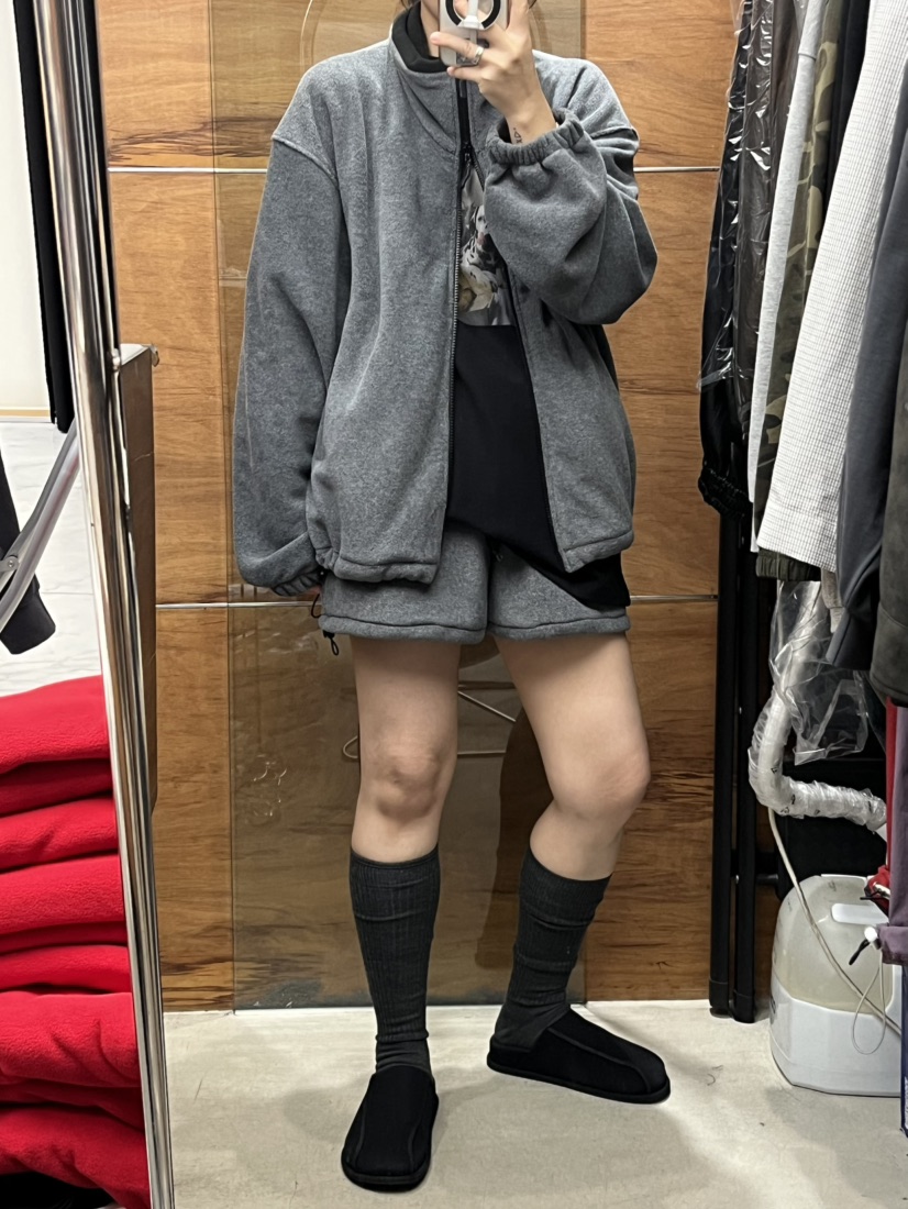 BEAMING SEOUL韓國代購女士新品休閑熱賣時尚夾克抓絨拉鏈BEAMING SEOUL夾克