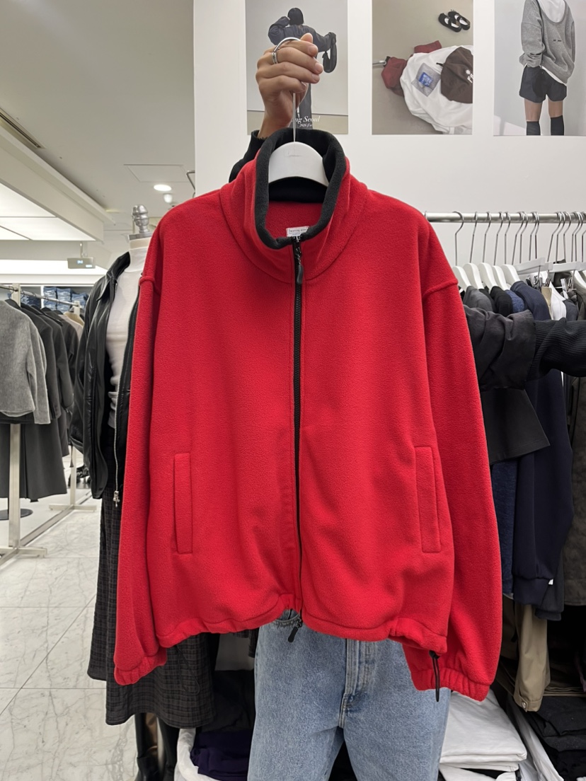 BEAMING SEOUL韓國代購女士新品休閑熱賣時尚夾克抓絨拉鏈BEAMING SEOUL夾克圖色1