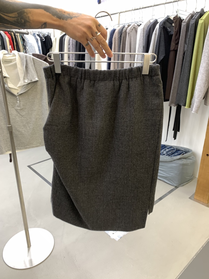 ENHANCE/HOPESMORE東大門代購女裝新品推薦半身裙中短裙褶裥ENHANCE/HOPESMORE半身裙/中短裙