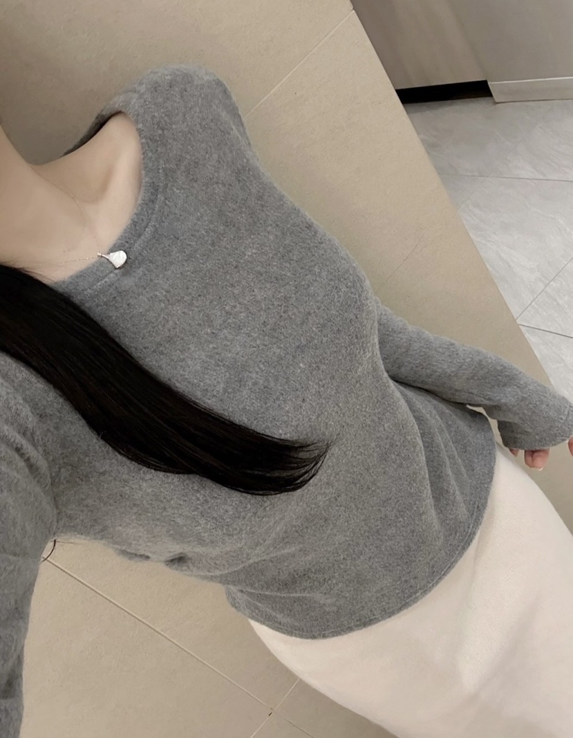 ENCHO韓國代購女士新品時尚休閑真品熱賣推薦人氣針織衫ENCHO針織衫圖色3