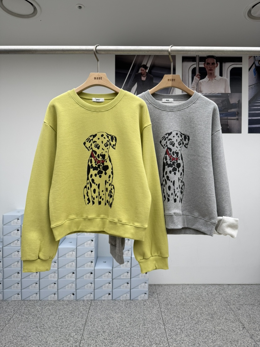 MADE-P東大門實拍女裝新品時尚推薦熱賣人氣真品休閑衛衣MADE-P衛衣