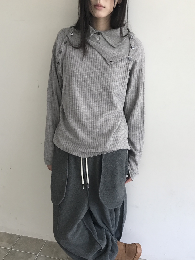 ENHANCE/HOPESMORE東大門直郵女士新款推薦休閑針織衫紐扣ENHANCE/HOPESMORE針織衫