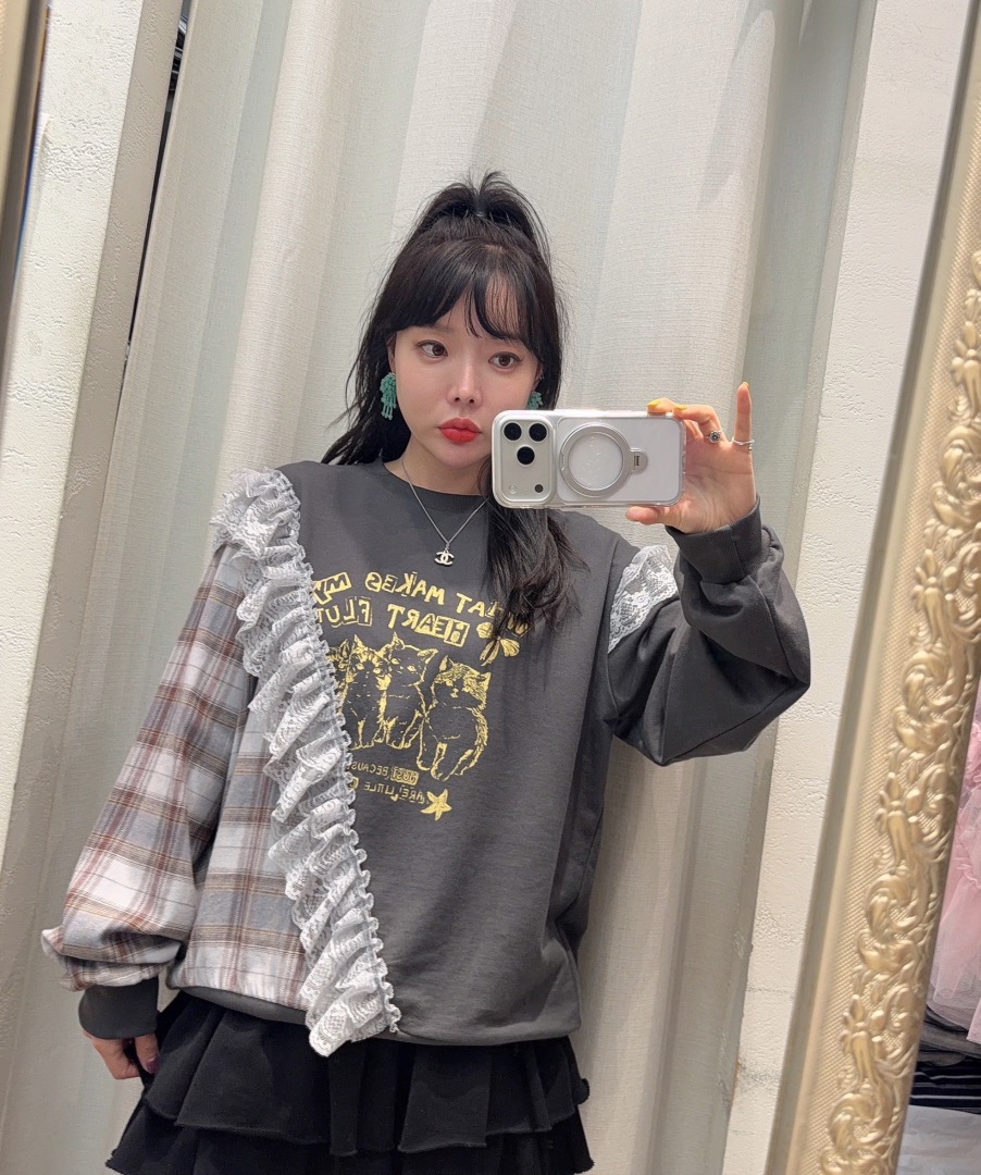 LOVABLE-L韓國直郵女士新品熱賣真品人氣休閑時尚推薦衛衣LOVABLE衛衣