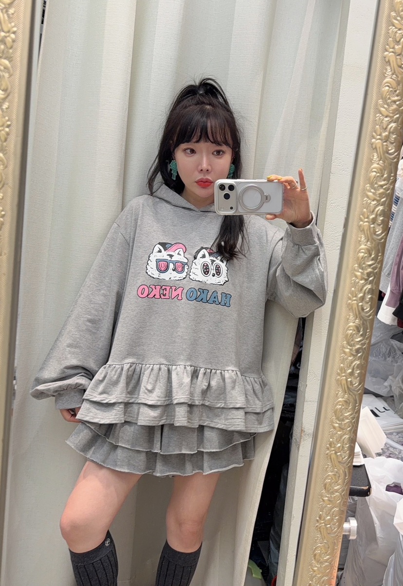 LOVABLE-L東大門直郵女士新品真品休閑人氣推薦時尚衛衣LOVABLE衛衣