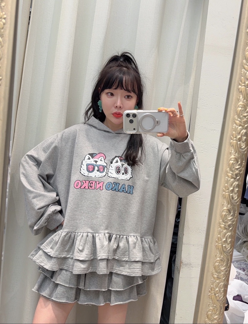 LOVABLE-L東大門直郵女士新品真品休閑人氣推薦時尚衛衣LOVABLE衛衣