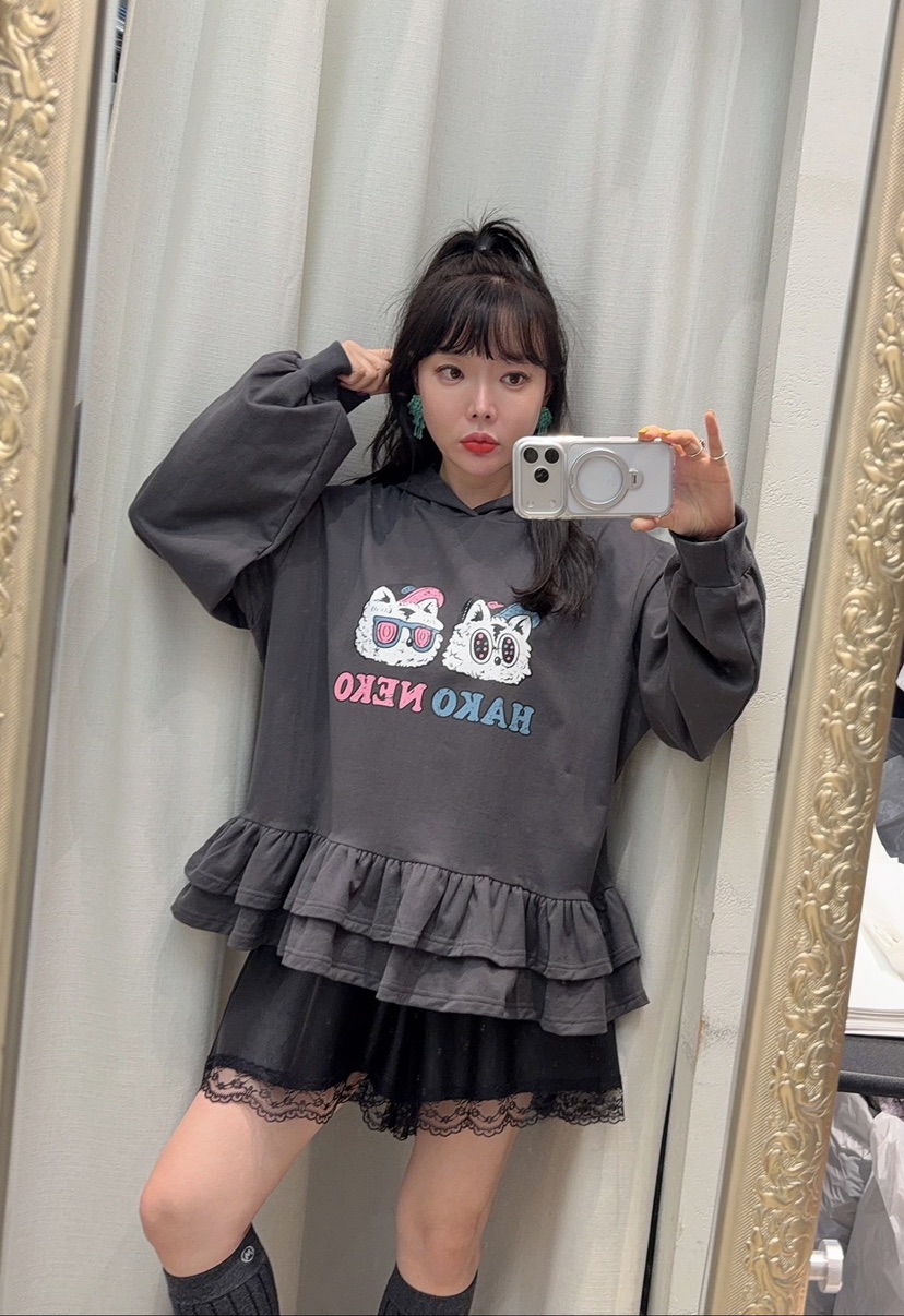 LOVABLE-L東大門直郵女士新品真品休閑人氣推薦時尚衛衣LOVABLE衛衣