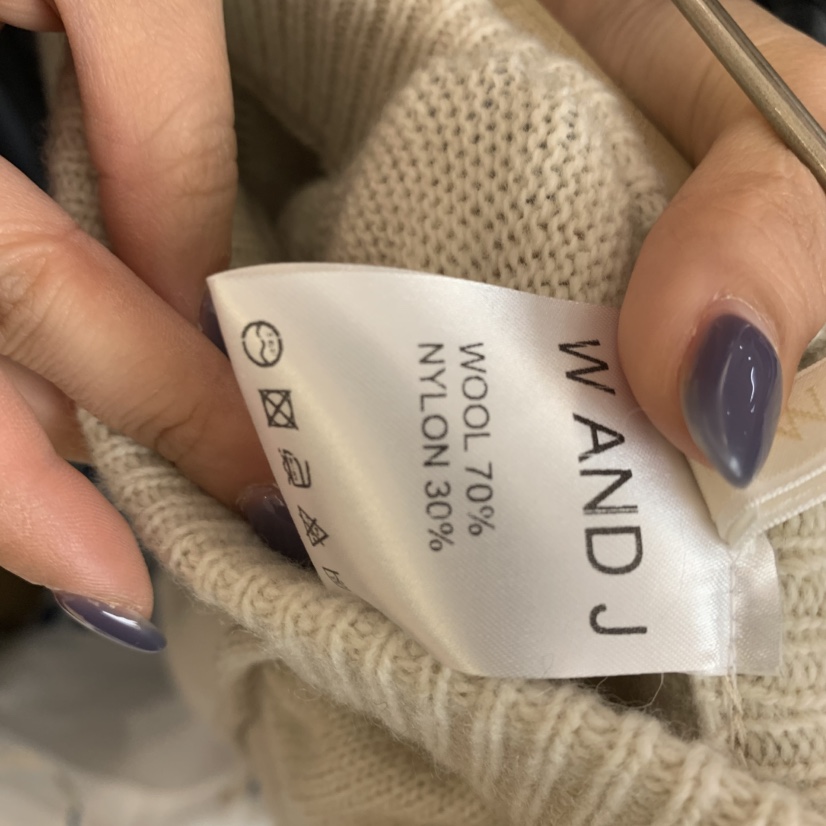 W AND J東大門代購女士新品真品熱賣休閑人氣時尚推薦毛衣WANDJ毛衣
