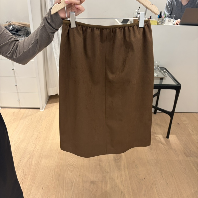 MONIQUE東大門直郵女裝新品休閑時尚推薦半身裙中短裙絨面革MONIQUE半身裙/中短裙