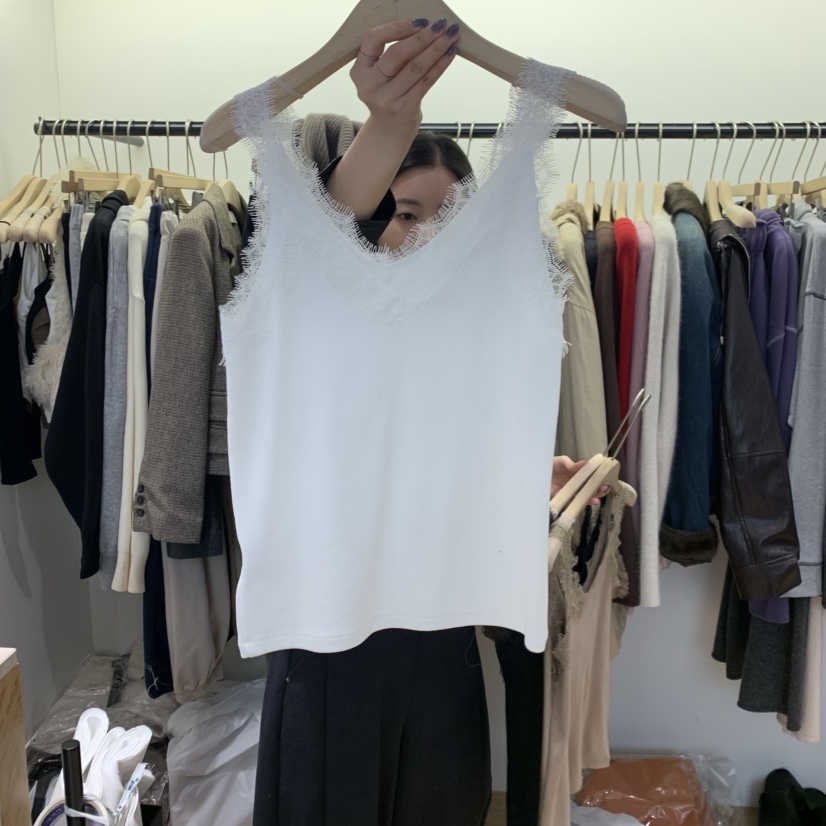 W AND J東大門直郵女士新款真品推薦時尚熱賣休閑吊帶背心WANDJ吊帶/背心