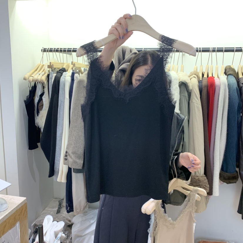 W AND J東大門直郵女士新款真品推薦時尚熱賣休閑吊帶背心WANDJ吊帶/背心圖色3