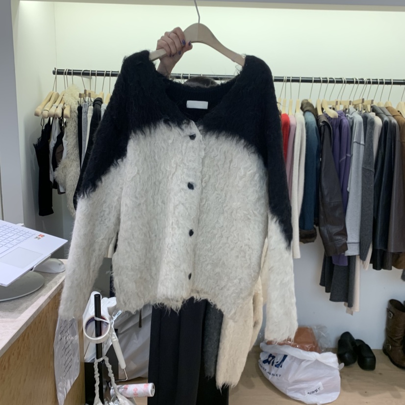 W AND J韓國直郵女裝新品休閑人氣熱賣推薦真品開衫開衫WANDJ開衫圖色1