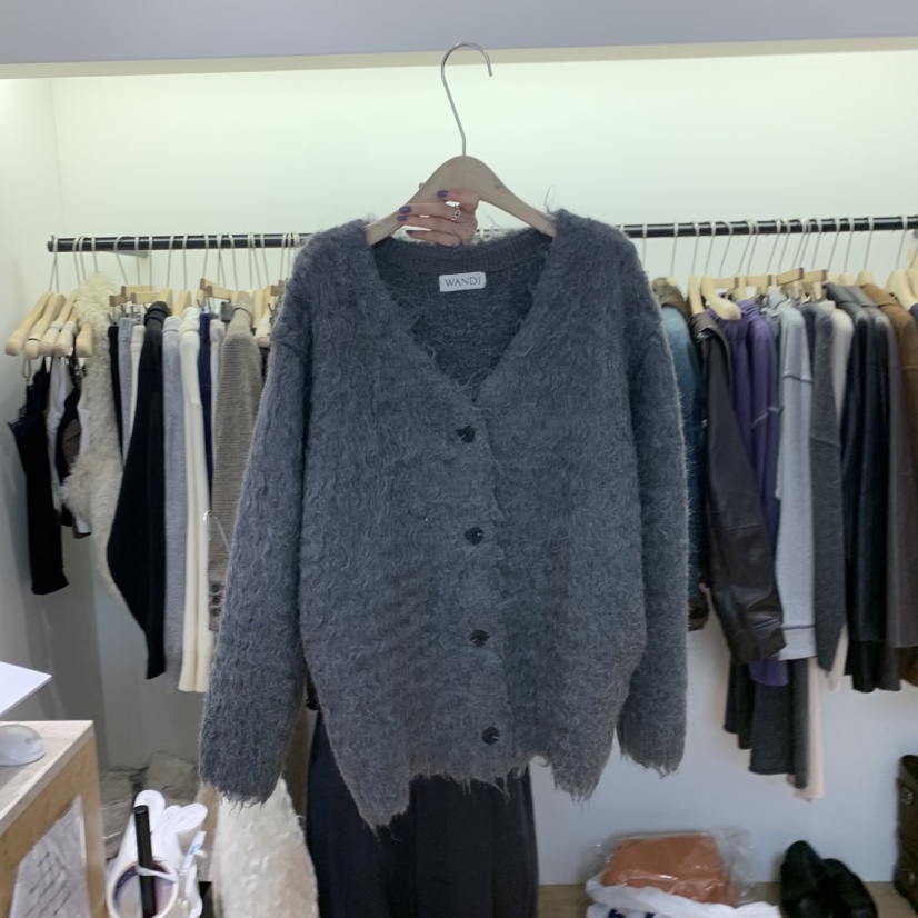 W AND J韓國直郵女裝新品休閑人氣熱賣推薦真品開衫開衫WANDJ開衫圖色3