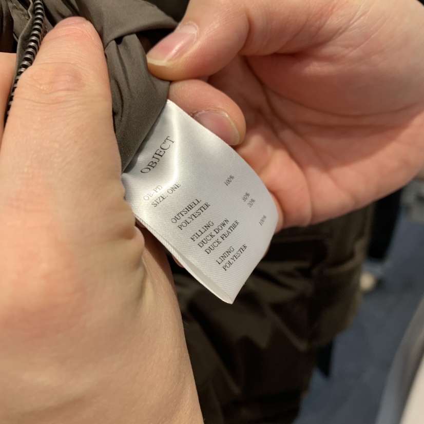 OBJECT東大門代購女裝新品熱賣短款羽絨服兩面穿羽絨雙面鴨絨OBJECT短款羽絨服