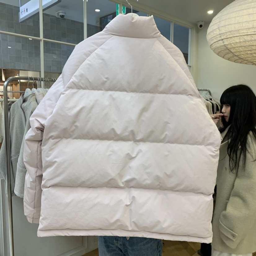 JINSIM韓國直郵女士新品時尚熱賣人氣真品短款羽絨服鴨絨JINSIM短款羽絨服