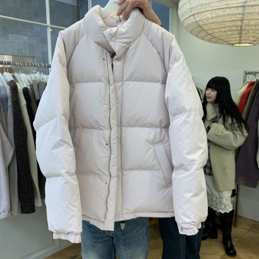 JINSIM韓國直郵女士新品時尚熱賣人氣真品短款羽絨服鴨絨JINSIM短款羽絨服圖色1