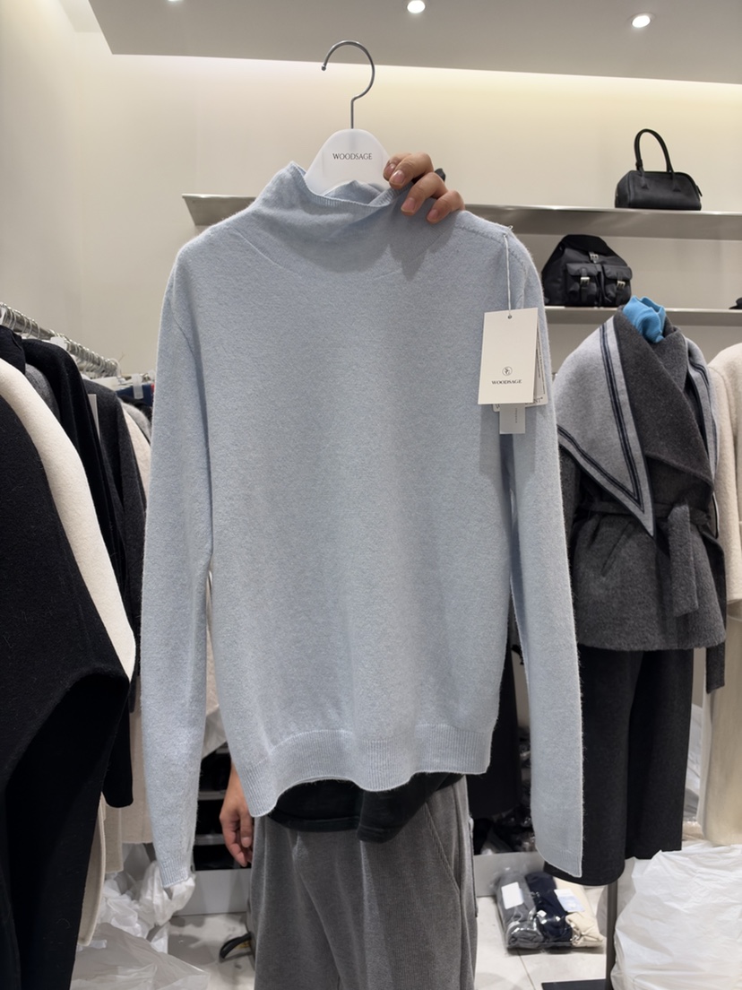WOOD SAGE東大門代購女裝新品熱賣推薦時尚人氣毛衣羊絨WOOD SAGE毛衣圖色3