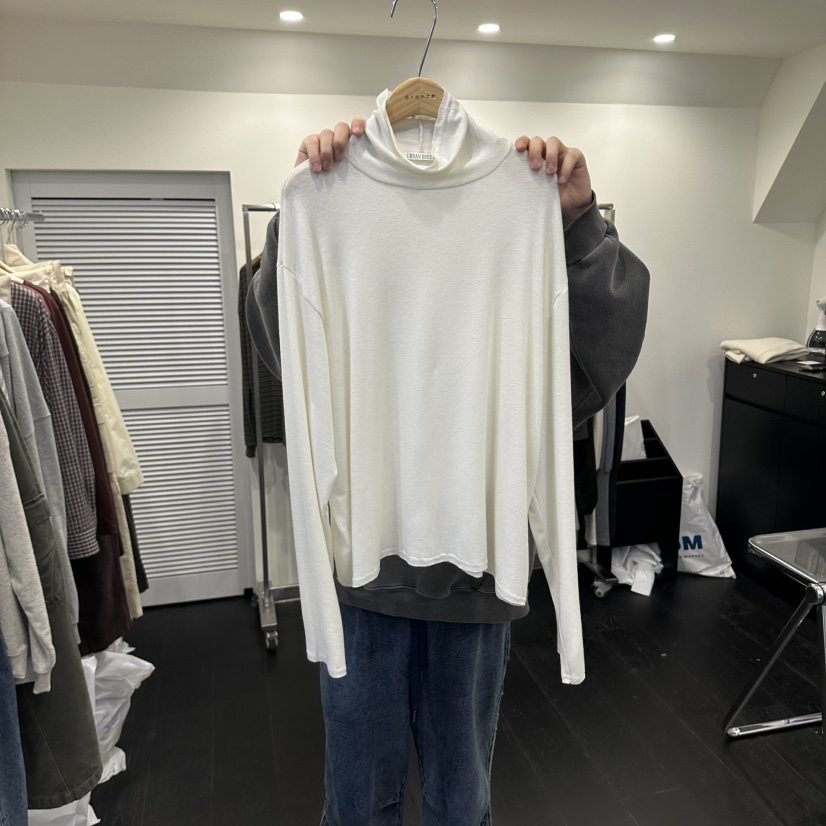 URBAN BREEZE東大門實拍女士新品休閑時尚推薦人氣長袖T恤URBAN BREEZE長袖T恤圖色1