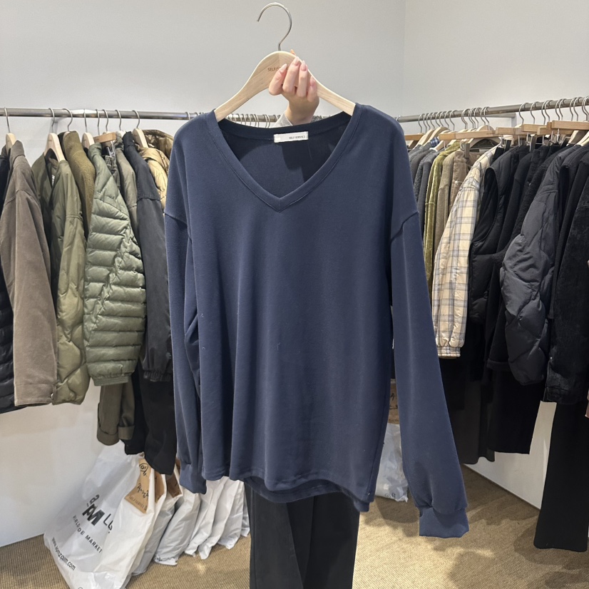 SELF SERVICE/MASOF東大門代購女裝新品休閑熱賣長袖T恤SELF SERVICE/MASOF長袖T恤圖色2