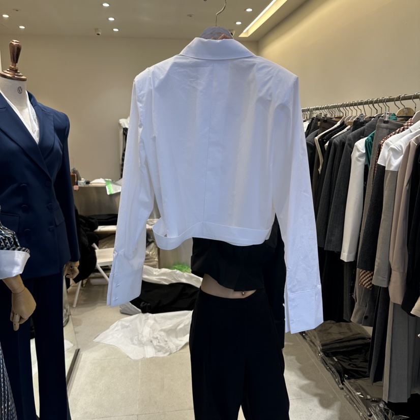 INNO東大門實拍女裝新款熱賣人氣休閑時尚真品襯衫蕾絲衫INNO襯衫/蕾絲衫