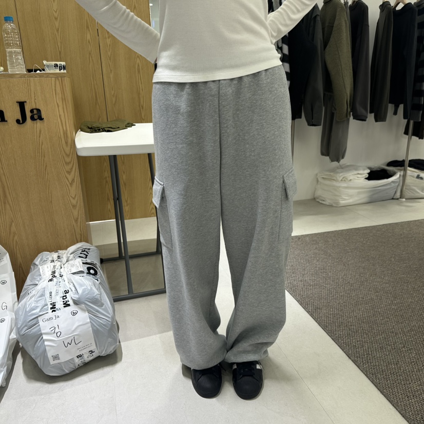 GAM JA東大門直郵女士新款推薦休閑人氣真品熱賣休閑褲加絨GAM JA休閑褲圖色3