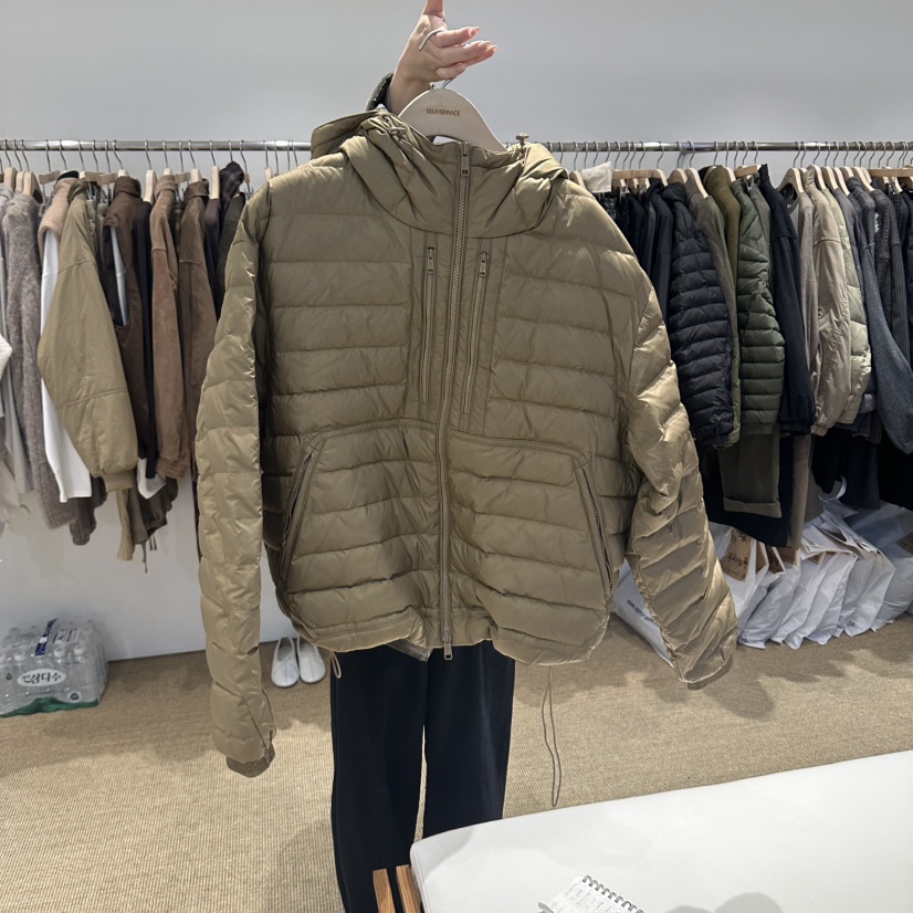 SELF SERVICE/MASOF韓國代購女士新品熱賣短款羽絨服兜帽SELF SERVICE/MASOF短款羽絨服圖色3