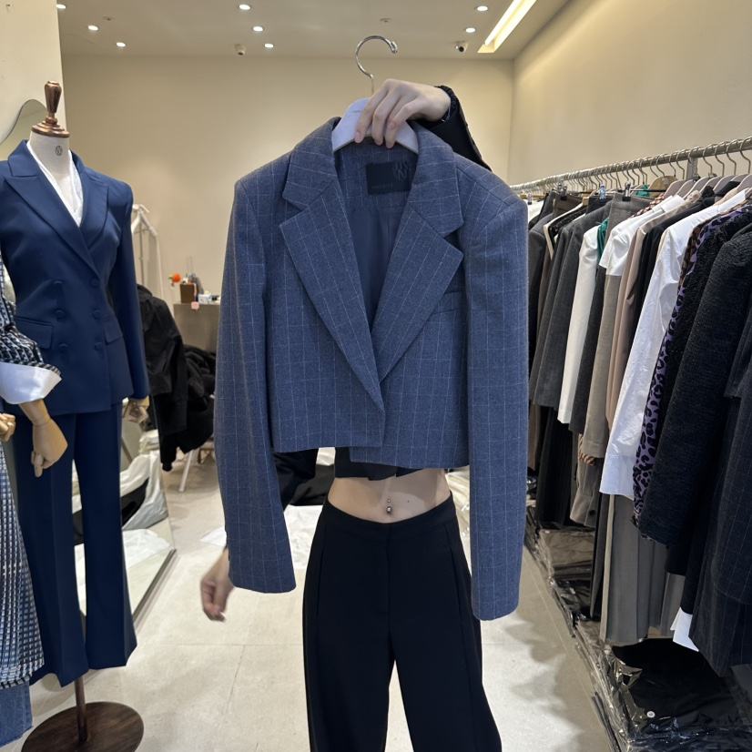 INNO東大門實拍女士新款推薦休閑時尚熱賣真品人氣夾克INNO夾克圖色1深灰色