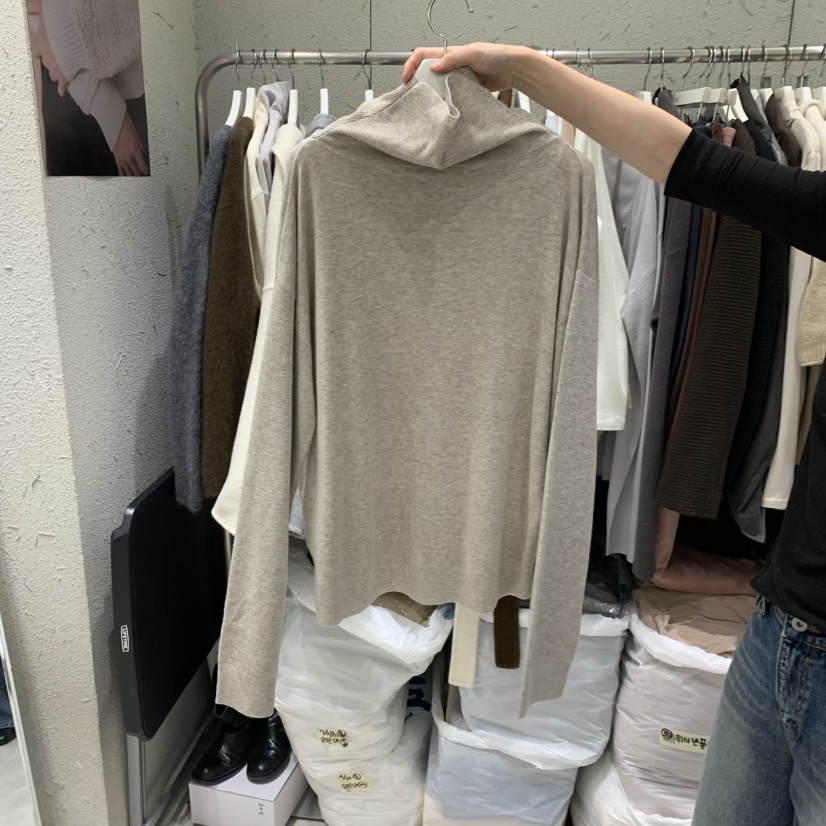 BRONZE東大門實拍女裝新品熱賣推薦真品時尚人氣休閑長袖T恤BRONZE長袖T恤