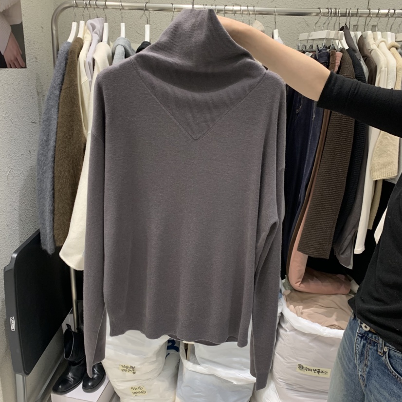BRONZE東大門實拍女裝新品熱賣推薦真品時尚人氣休閑長袖T恤BRONZE長袖T恤圖色3